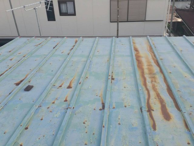 神奈川県横浜市旭区　外壁塗装・屋根塗装・屋根板金工事ビフォア写真