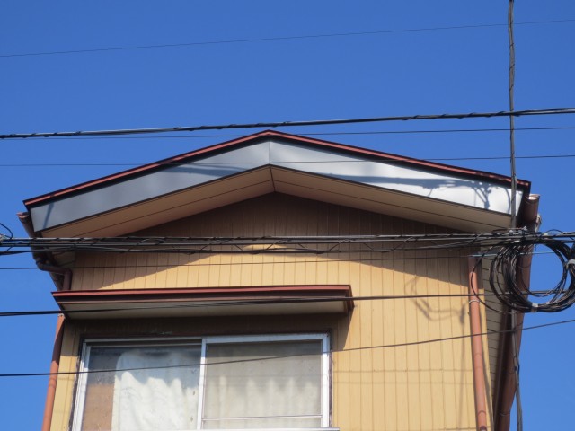 東京都葛飾区　外壁塗装・屋根塗装・板金工事アフター写真
