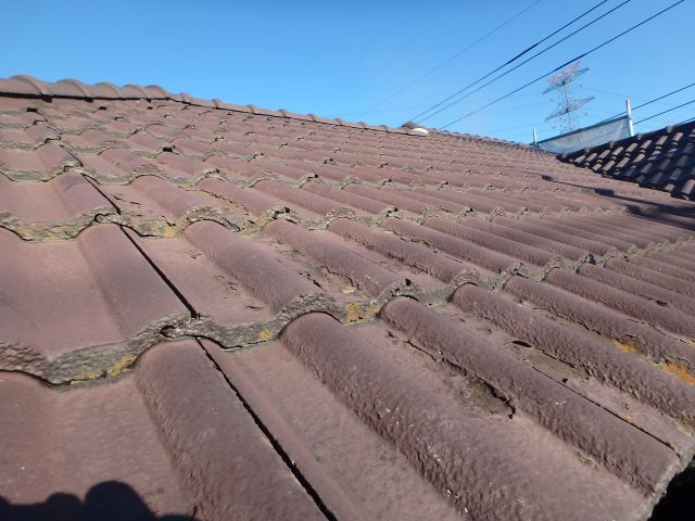 埼玉県久喜市　外壁塗装・屋根塗装ビフォア写真