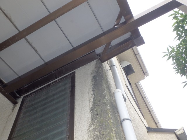 神奈川県茅ケ崎市　外壁塗装・屋根塗装ビフォア写真