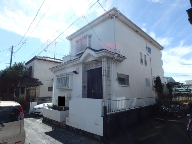 埼玉県鶴ヶ島市　外壁塗装・屋根塗装ビフォア写真