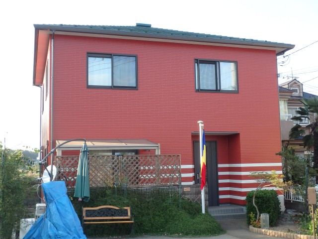 埼玉県狭山市　外壁塗装・屋根塗装・シーリング工事アフター写真