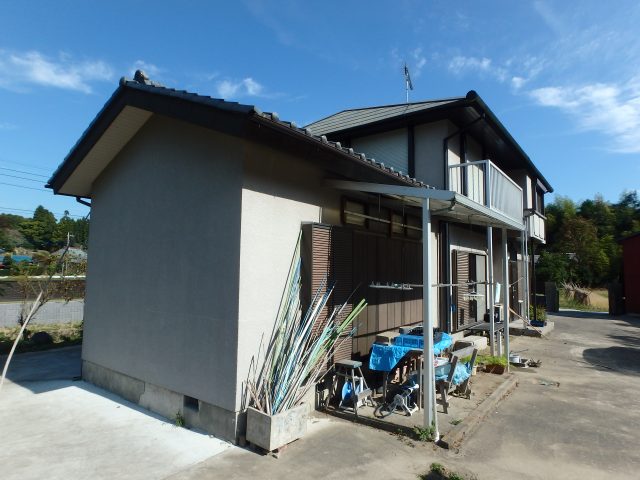 千葉県市原市　外壁塗装・屋根塗装・納屋塗装ビフォア写真